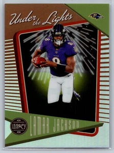 2022 Panini Legacy #UL-33 Lamar Jackson Under the Lights Bronze 074/100 RAVENS - Picture 1 of 2