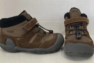 Keen Knotch Chukka Boots Steel Grey Blue Wing Teal Gray Big Kids Youth Size 13 - Picture 1 of 8