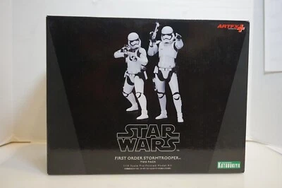 ArtFx+ Kotobukiya Star Wars First Order Stormtrooper 1/10 Scale Model - New - Image 1 of 4