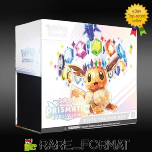 JCC Pokémon Evoluciones Prismáticas Elite Entrenador Caja ETB Violeta Escarlata🎊🐲 SELLADO - Imagen 1 de 7