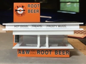 A&W A & W Root Beer Stand Kit HO 1/87 Scale - New - Picture 1 of 3