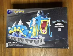 Mega Pokémon Gyarados Kinetic Motion Building Block Set - HGC24 - New Sealed Set - Picture 1 of 7