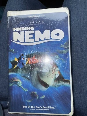 Finding Nemo (VHS, 2003) Disney Pixar Animated Brand New Sealed Watermarks - Image 1 of 2