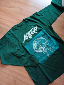 Vintage ANTHRAX 1993 Tour Shirt Longsleeve Thrash Metal Band Shirt XL - Bild 1 von 7
