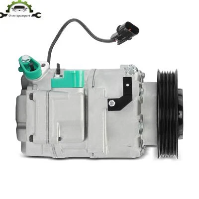 A/C Compressor with Clutch for Kia Sorento 2011-2015 Hyundai Santa Fe 2013-2018 - Image 1 of 2