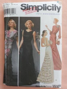 Vestido Simplicity 5876 Misses con volantes, Cummerbund y patrón de bolso talla 6-12 - Imagen 1 de 2