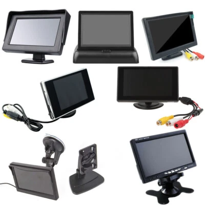 Digital 2 AV TFT LCD Screen Rear View Backup Monitor for Car Rearview Camera DVD - Image 1 of 4