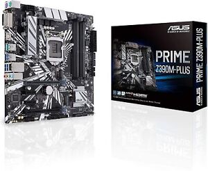 ASUS PRIME Z390M PLUS Intel Z390 LGA 1151 (Socket H4) micro ATX