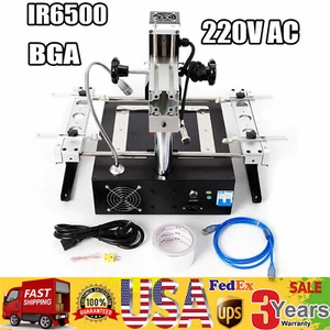 IR6500 BGA Rework Station SMD Infrared Welder Soldering Reballing Machine110V - Bild 1 von 11