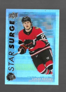 2023-24 Upper Deck Series 1 Star Surge LUKAS REICHEL #SS-16 CHICAGO BLACKHAWKS - Picture 1 of 2
