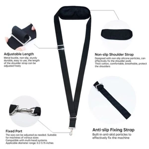Single Shoulder Padded Harness Strap Trimmer Strap For EGO Weedeater Leaf Blower - Picture 1 of 9