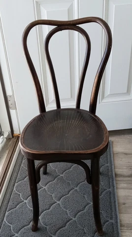 Jacob And Josef KOHN AND MUNDAS Antique Bentwood Parlor Chair Cover