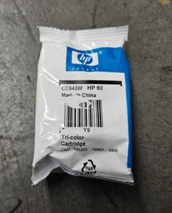 HP CC643WN Genuine Ink Cartridge HP 60 Color Ink No Box 2016 Exp. - Picture 1 of 1
