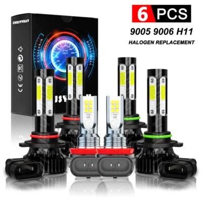 Faros LED faros antiniebla luces altas bajas para Honda Civic Sedán 2006-2015 Foto 1 de 4