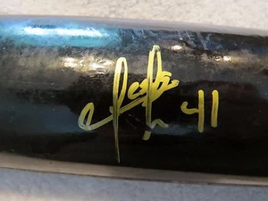 CARLOS MESA~BASEBALL~SCHLÄGER~SPIELER~SPIEL~GEBRAUCHT~SIGNIERT~AUTO~PIRATEN~AUTHENTISCH - Bild 1 von 4