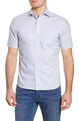 NUEVO CON ETIQUETAS Johnnie-O Para Hombres XXL Preparación Rendimiento Hines Camisa Deportiva Abotonada Golf Polo Foto 1 de 4