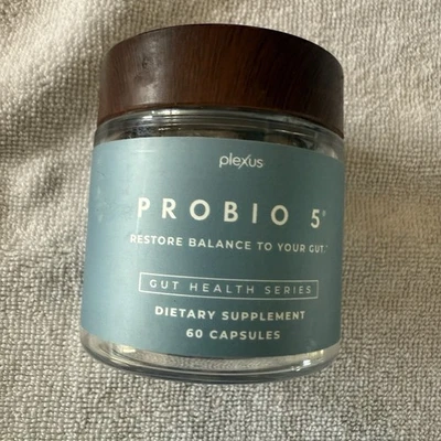 Plexus Probio 5 Gut Health Supplement Restore Balance 60 Capsules Exp 06/26 - Image 1 of 4