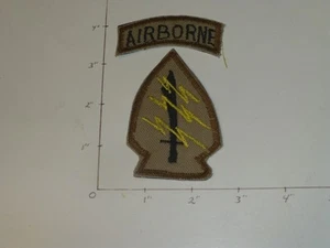 US Army Special Forces 1 group middle east handmade desert patch w/scimitar - Picture 1 of 2