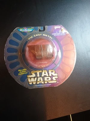 Star Wars Micro Machines Die-Cast Metal Jawa Sandcrawler por Galoob 1996 - Imagem 1 de 2