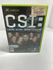 CSI: Crime Scene Investigation (Microsoft Xbox, 2004) - Picture 1 of 6