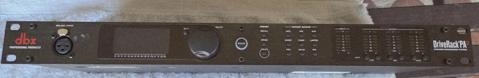 dbx DriveRack PA2 Complete Loudspeaker Management System Drive Rack - Image 1 of 4