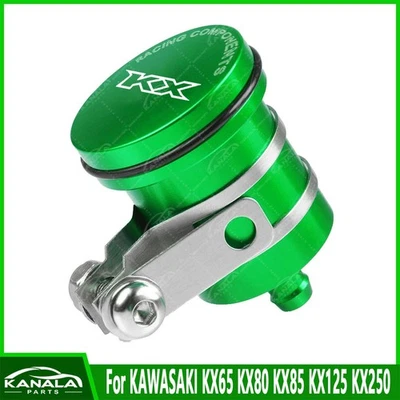 Brake Fluid Reservoir Clutch Tank Oil Cup For KAWASAKI KX65 KX80 KX85 KX125 250 Foto 1 de 4