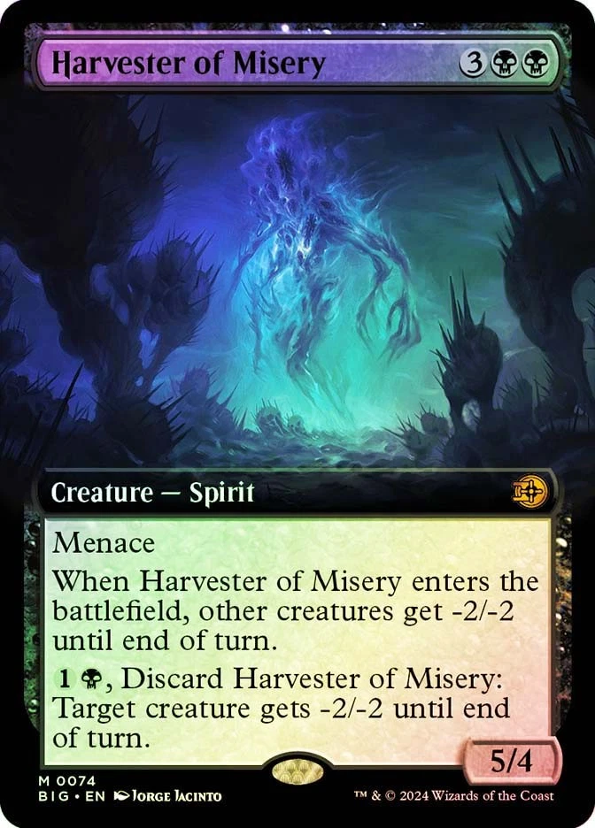 MTG FOIL Harvester of Misery (#074) - The Big Score #074 - Image 1 of 1