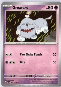 Greavard 070/142 Sv07: Stellar Crown Regular Common NM - Picture 1 of 2