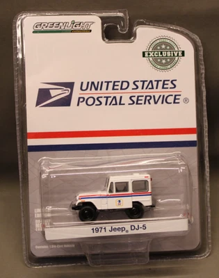 GREENLIGHT HOBBY EXCLUSIVO USPS LLV CON CARTERO Y BUZÓN COMO NUEVO EN TARJETA @ Foto 1 de 2