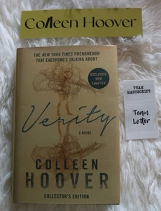 SIGNED Verity Colleen Hoover Collector's Edition hardback book - Bild 1 von 13