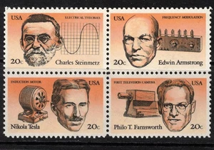 USA Scott 2058a (2055-8) Mint NH (1983) - Picture 1 of 2