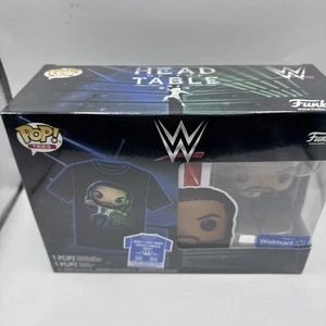 Funko Pop WWE ROMAN REIGNS Head Of The Table Figure Shirt Combo Size 2XL-NIB - Picture 1 of 6