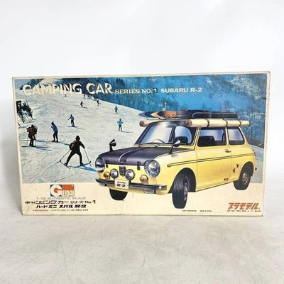 Raro kit modellino vintage Eidai Grip 1/18 Subaru R-2 Camper in plastica... - Immagine 1 di 4