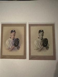 Randy Johnson 2005 Donruss Studio Portraits 2 cards- BW and Reg /40 #SP-64 New - Picture 1 of 6