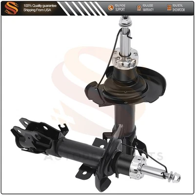 Suspension Shocks Strut Front Pair Left Right For 2011 2012 2013 2014 MAZDA 2 - Image 1 of 4
