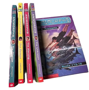 Vintage Scholastic Animorphs Bücher 13-16 Box Set - Bild 1 von 10
