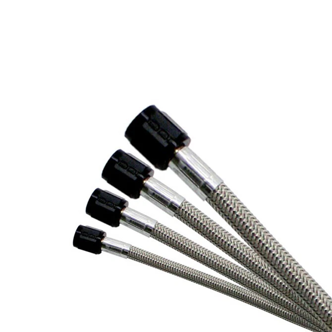 Manguera trenzada de acero inoxidable Nitrous Express 3AN 1 ft 10012 Foto 1 de 3