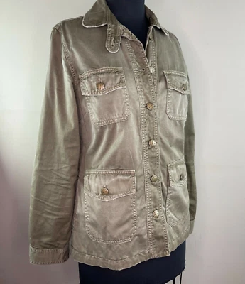 Current/Elliott оливковый хаки общего назначения военная куртка 1 S маленький Nordstrom - Изображение 1 из 4