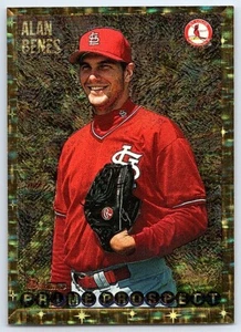 1995 Bowman Gold Foil Alan Benes St. Louis Cardinals #273 - Picture 1 of 2