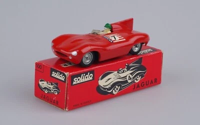 SOLIDO (100) Jaguar Type D Le Mans rossa - Immagine 1 di 2