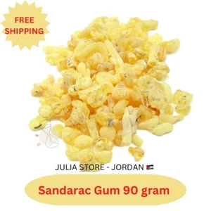 90 grams Sandarac Gum resin Tetraclinis Articulata incense Herb سندرك سندروس - Picture 1 of 1