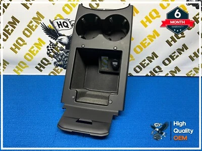 2017-2018 PPORSCHE MACAN ЦЕНТРАЛЬНАЯ КОНСОЛЬ ПАНЕЛЬ КРЫШКА НАКЛАДКА ПЛАСТИНА И ПОДСТАКАННИК OEM - Изображение 1 из 4