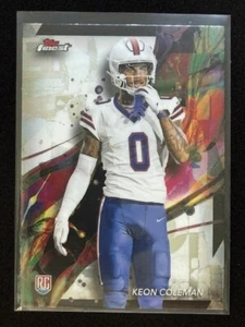 2024 Topps Finest - Common Rookies #92 Keon Coleman (RC) BUFFALO - Bild 1 von 4