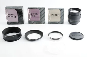 MMG [TOP MINT w/Hood] Contax Carl Zeiss Planar T* 85mm f1.4 Lens CY Mount JP - Picture 1 of 21