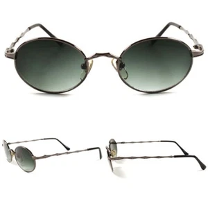 Oval Round Frame Hipster Genuine Vintage Urban 80s Mens Womens Hippie Sunglasses - Picture 1 of 4