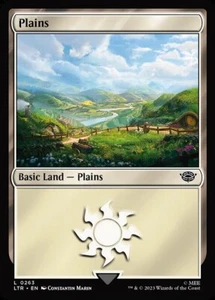 Magic LOTR Basic Lands - Plains L 0263 - Imagen 1 de 1