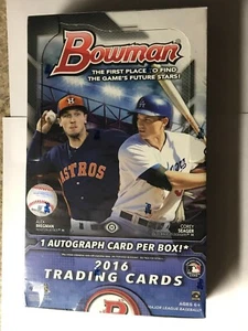 2016 Bowman Hobby Baseball MLB fabrikversiegelte neue Verpackung EXPEDITED SHIPPIN 24 Packungen - Bild 1 von 2