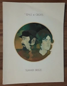 SEALS & CROFT songbook SUMMER BREEZE 1973  64 PAGES DAN SEALS - Picture 1 of 5