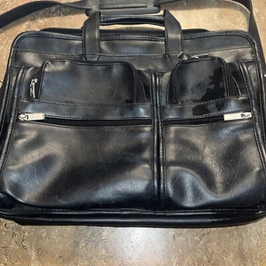 US GEPÄCK Laptoptasche VINTAGE LEDER. SO VIEL RAUM. LAPTOP WIRD NIEMALS BRECHEN - Bild 1 von 11