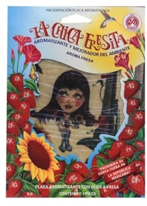 25pack LA CHICA FRESITA Fresa/Strawberry Car Air Freshener Aromatizante Mexico - Picture 1 of 1